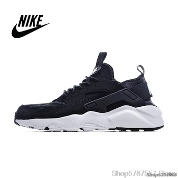

Nike Air Huarache Run Ultra 4th Generation Pig Eight Leather Upper Women's Running Shoes Size 36-39 829669-662