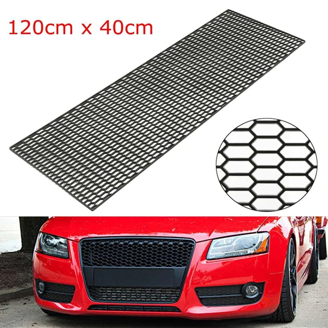 Grille De Course Universelle En Nid D'abeille 120x40cm, À Prise D'air,  Aileron De Pare-choc, Grille En Maille - Grille De Pare-chocs - AliExpress