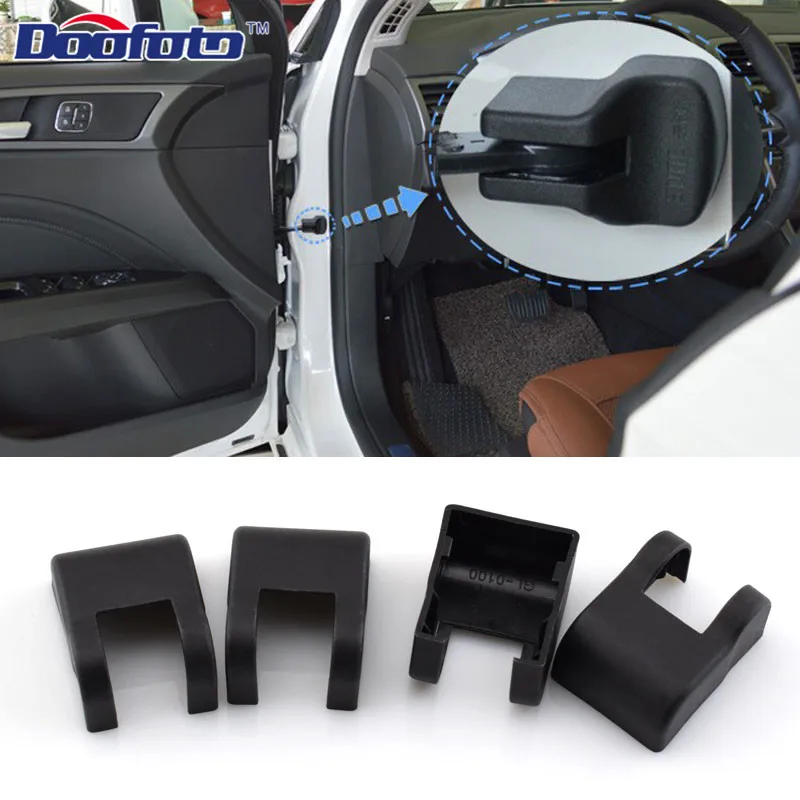 

Doofoto 4x Car Arm Door Lock Limiting Stopper Cover For Volkswagen Polo Passat B8 B5 B6 Golf 4 5 6 7 Caddy Tiguan Accessories
