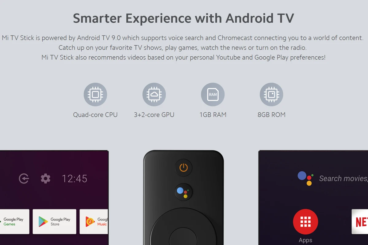 Global Version Xiaomi Mi TV Box S 4K Ultra HD Android TV 9.0 HDR 2GB 8GB WiFi Google Cast Netflix Smart Mi Box S Media Player new tv sticks