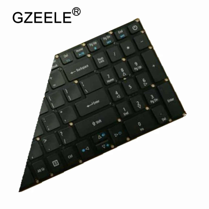 Аксессуары для ноутбуков США клавиатура для ноутбука ACER Aspire E15 E5-576 E5-576G E5-576G-5762 E5-576G US клавиатура с Подсветка