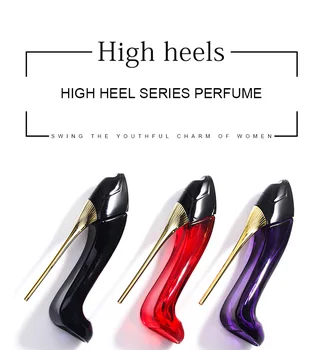 

40ml Perfume For Women Spray Flowers Fruits Parfums Deodorant Long Lasting Fashion Lady Fragrance High heel Glass Bottle