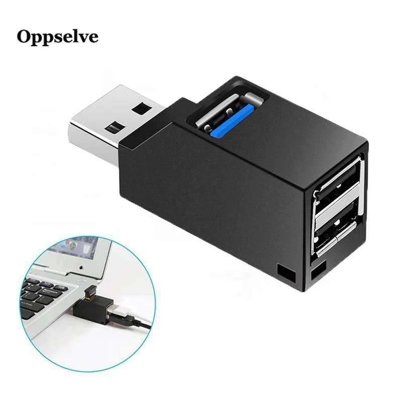 Мульти USB зарядка концентратор удлинитель 2 0 питание OTG адаптер 3 порта мини для
