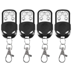 Remote Control Key Fob,4Pcs Garage Door Remote Control 433Mhz for Car Garage Door Gate Cloning Remote Control Key Remote Control Key Fob,4Pcs Garage Door Remote Control 433Mhz for Car Garage Door Gate Cloning Remote Control Key