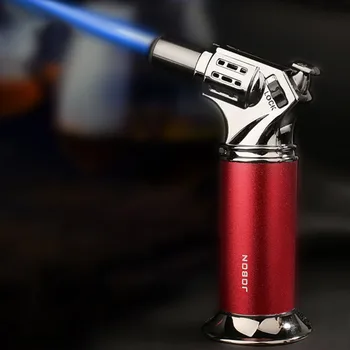 

Torch Straight Into Windproof lighter Creative Desktop Inflatable High Temperature Spray Gun Cigar Igniter（no gas）