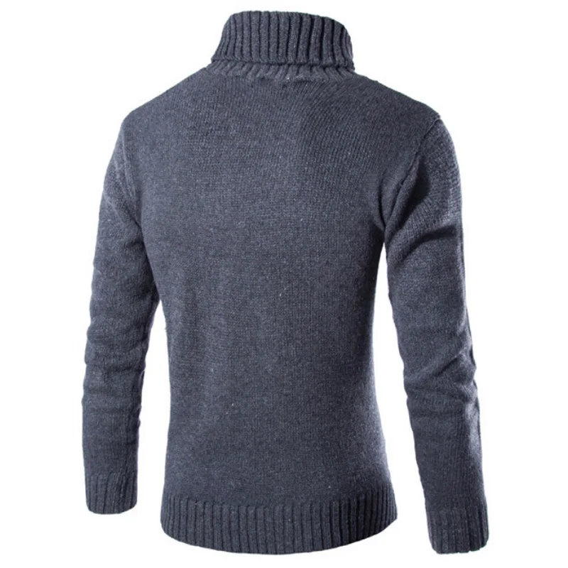 Мужские топы свитер Офисная Зимняя Повседневная Деловая толстовка с длинными