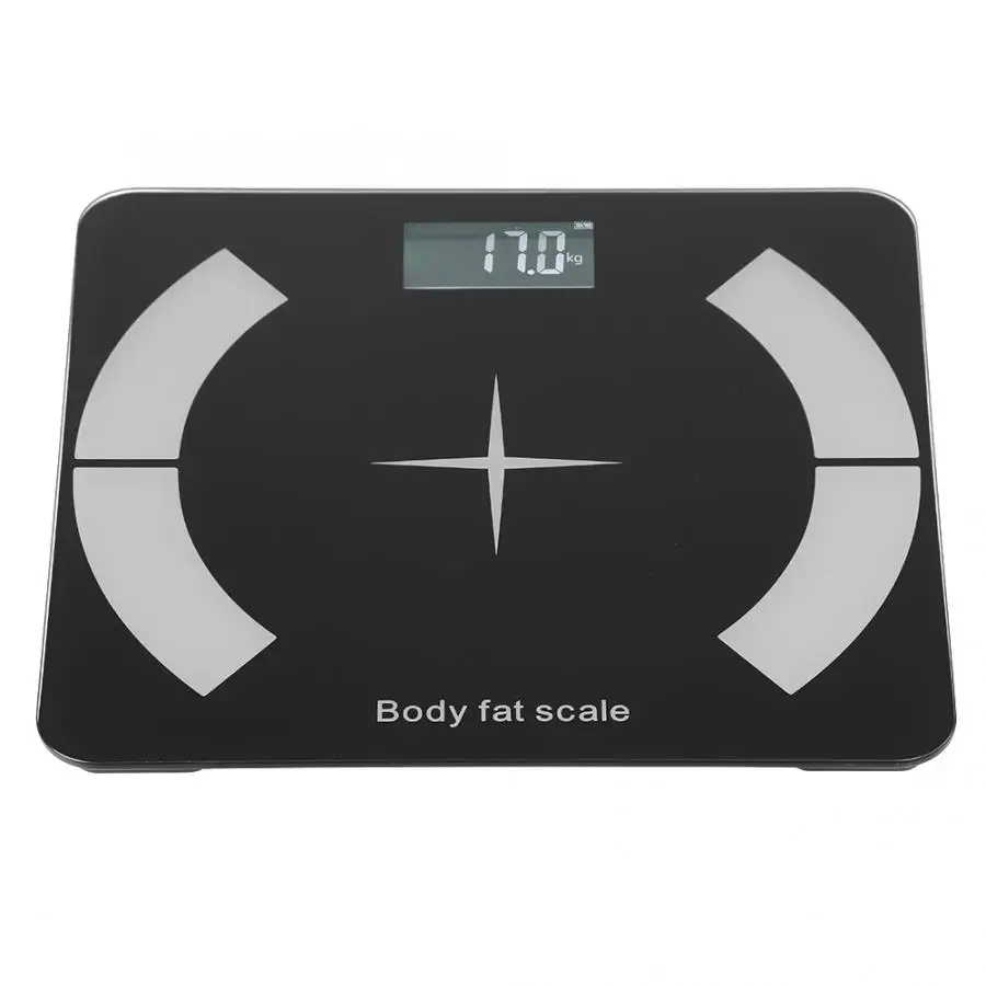 Bluetooth Body Fat весы lcd Цифровые весы для ванной с приложением для смартфона сильная прочность