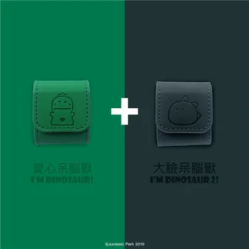 

Apple AirPods Headset Stereo 1 dai 2 dai Heart Big Face Dinosaur Soft Wireless Bluetooth Protective Case Applicable