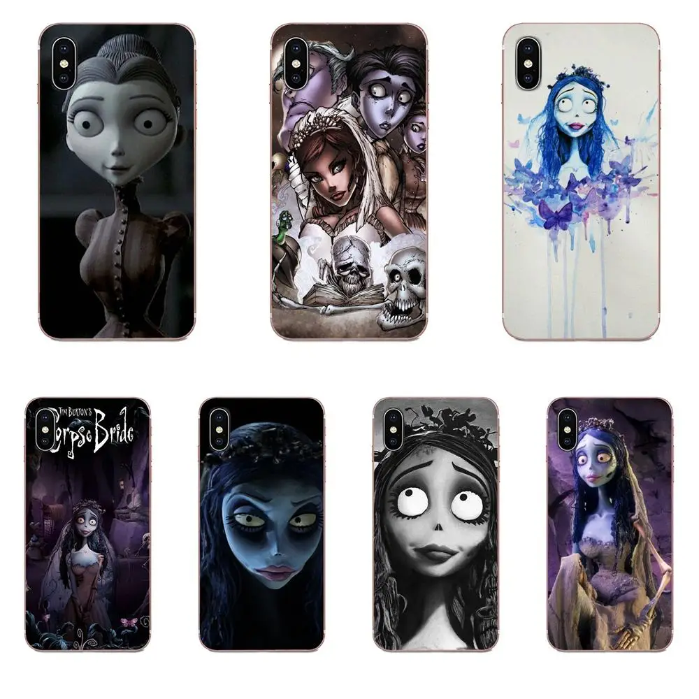 Прозрачный чехол из ТПУ для Apple iPhone 11 Pro X XS Max XR 4 4S 5 5C 5S SE SE2 6 6S 7 8 Plus Tim Бертон |