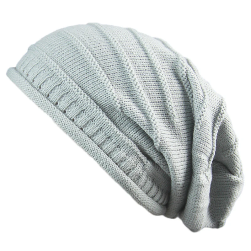 

Plain Knitted Hat Winter Cap Women's Polyester Soft Unisex Bonnet Hat Female Casual Hip Hop Skullies Beanies Men Autumn Beanies