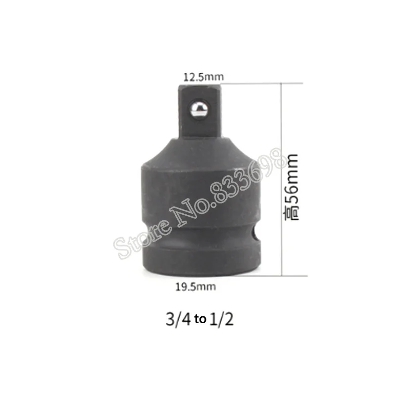 Socket Wrench Convertor Adaptor CR-MO 1/2 to 3/8 3/8 to 1/4 3/4 to 1/2 Impact Socket Adaptor Auto Bicycle Garage Repair Tool