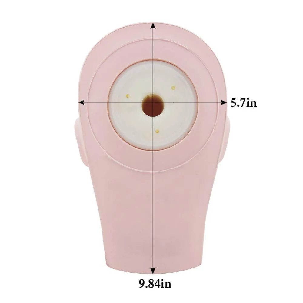 1pc Eyelashes Extension Training Mannequin Head Makeup Practice Model Fake Mannequin Head Model Massage Lashes Grafted 5