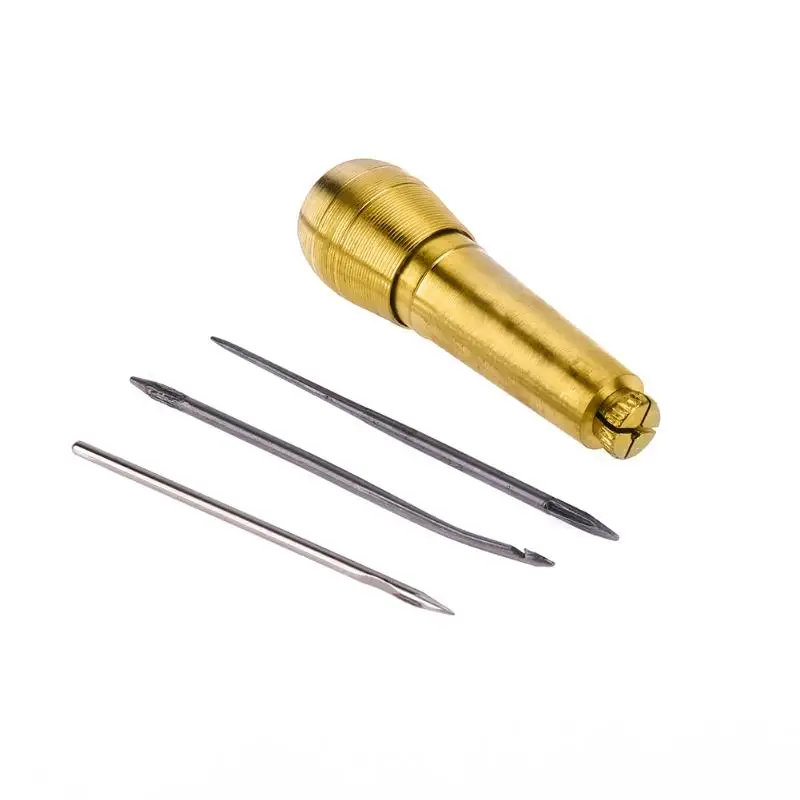 

Canvas Leather Sewing Shoes Repair Tool Sets Awl Hand Stitching Taper Leathercraft Needle Tool Kit Sewing Accessories