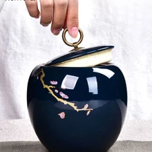 Большой чайный набор кунг-фу дома Ganoderma Lucidum чай кофе в зернах печенье конфеты влаги запечатанные банки таблетки емкость для порошка бак