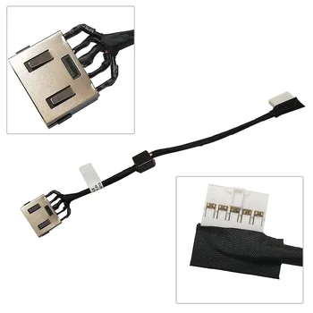

2pcs Accessories Socket With Cable Durable Connector Easy Install Plug Computer Useful DC Power Jack For Lenovo G70-35 80Q5