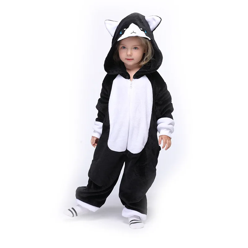 Cosplay Costumes Children Pajamas Kigurumi Pajamas Kids Unicorn Kigurumi Pajamas Boy Girl Sleepwear Pyjama Onesie Funny Child Onepiece Halloween Animal