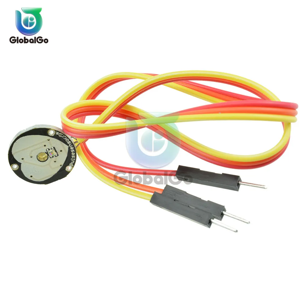 Heart Rate Sensor Module Puls Detection Blood Oxygen Concentration Test For Arduino Body Pulse Heartbeat Sensor Detector