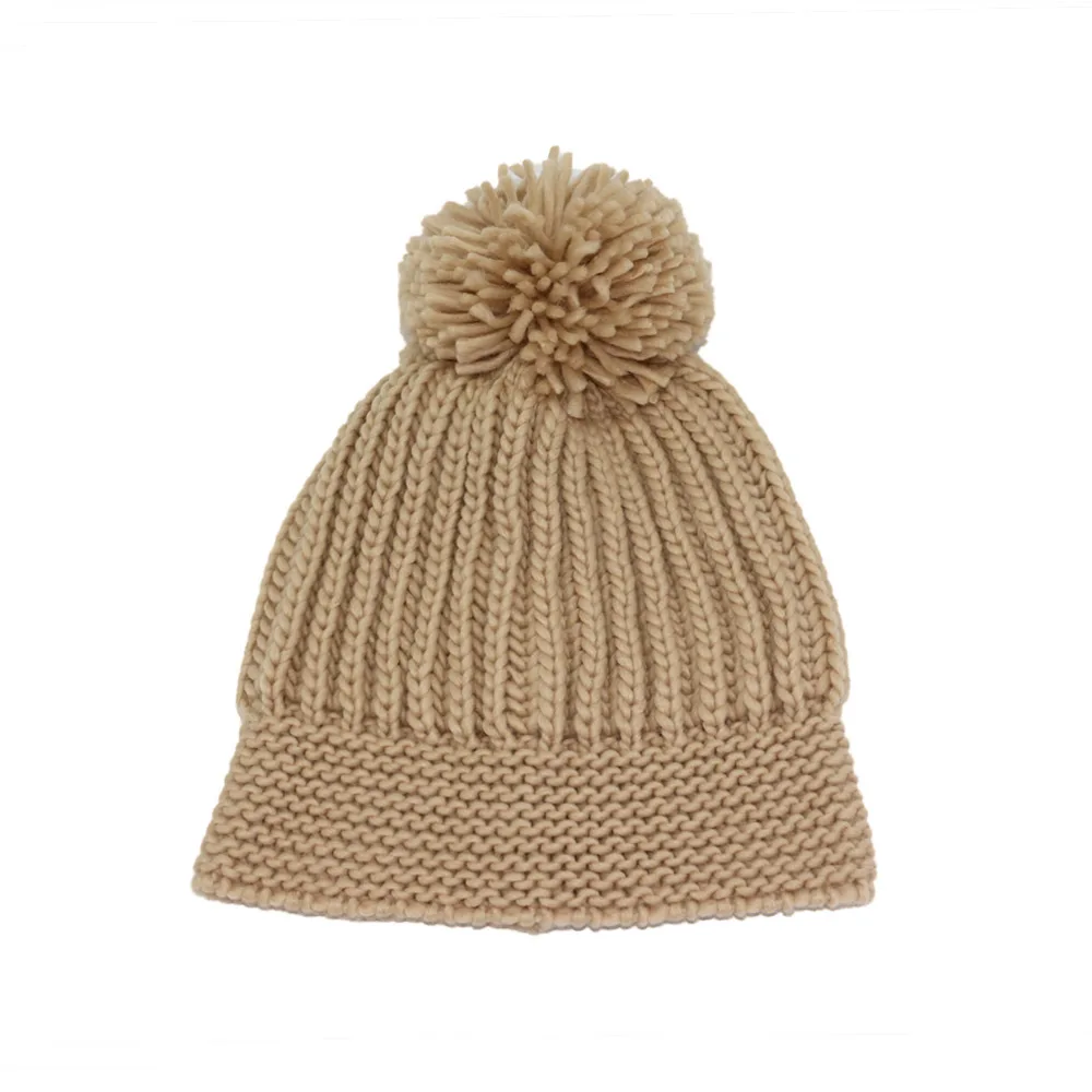 Стиль одноцветная вязаная шапка зимняя теплая шапка Skullies шапка бини для взрослых мужчин и женщин 116
