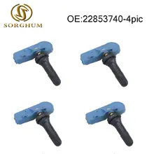 4 шт. датчик давления в шинах Системы TPMS 22853740 20922901 подходит для Opel Mokka Antara GMC Chevy Cadillac Buick 433 МГц