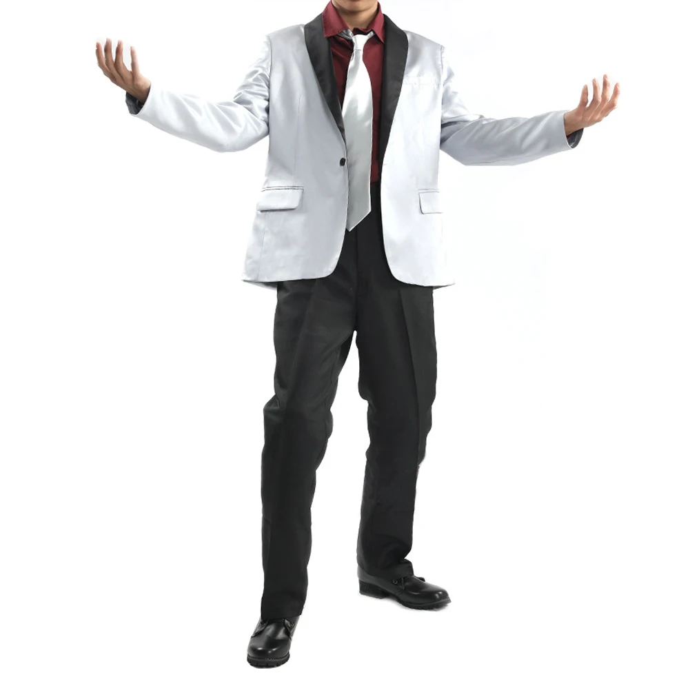 Suicide Squad Jared Leto The Joker Costume DC Comic Anti-hero Cospay Outfit Formal Men's Suit Hallo