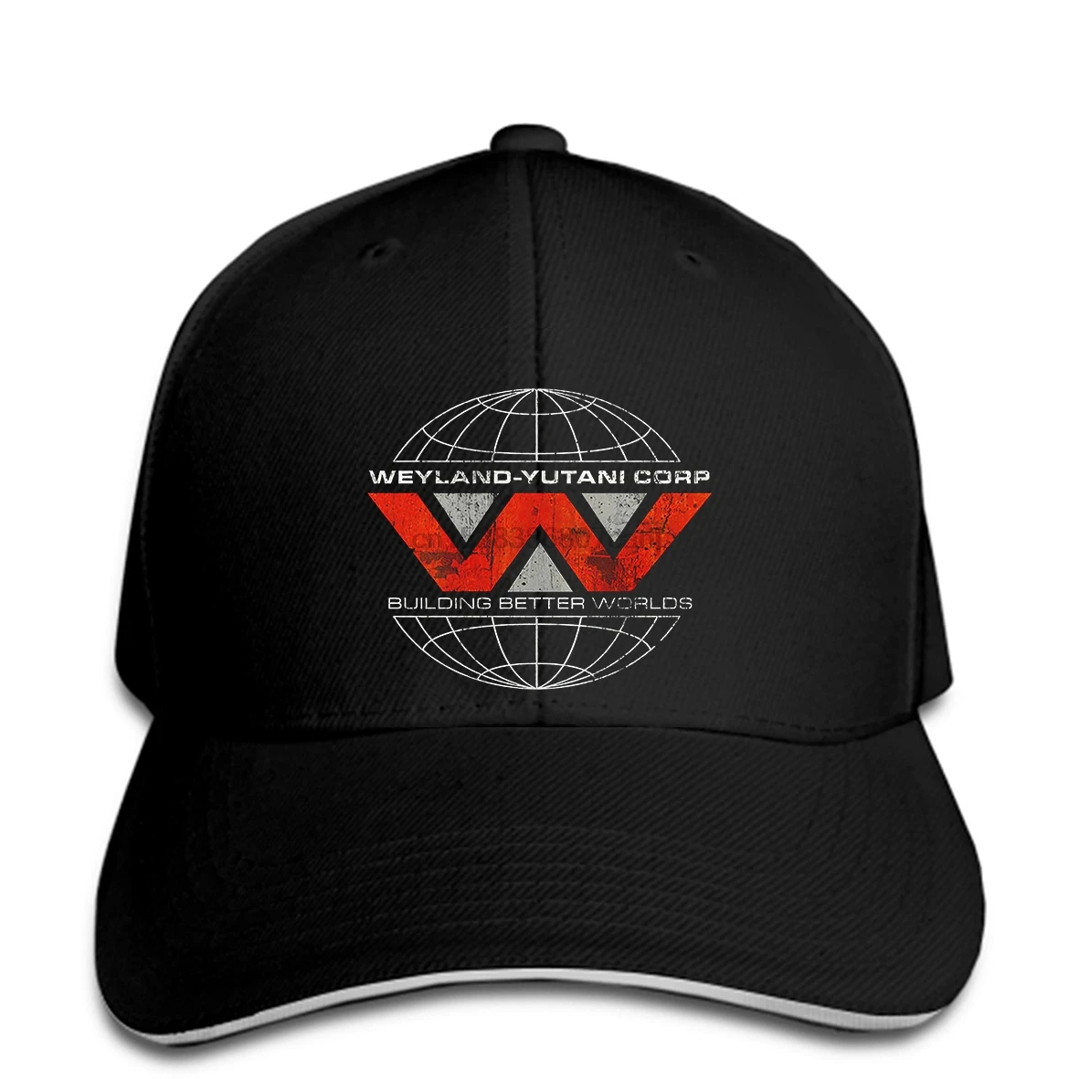 Бейсбольная кепка Aliens Weyland Yutani corp. шляпа с принтом логотипа Nostromo Xenomorph M41A Movie Новое