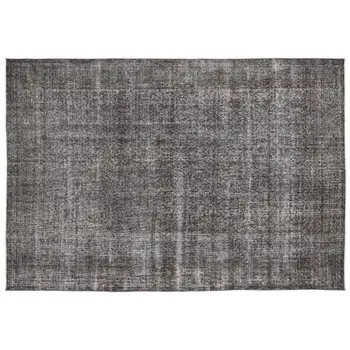 

Handmade Gray Vintage Overdyed Turkish Area Rug 197x284 Cm-6'6''X9'4''