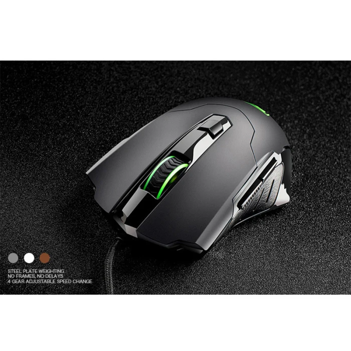 Игровая мышь с подсветкой 2400 точек/дюйм 5,8 ГГц проводная USB мышь для настольного компьютера PUO88