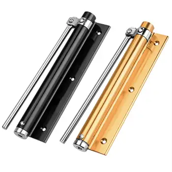 

Simple door closer automatic door closer hidden spring hinge non-buffering invisible punch-free closure home