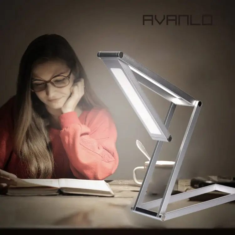  Touch Control Eye-protective Night LED Table Lamp Dimmable Children Office Study Work Laptop Desk L - 32960480308