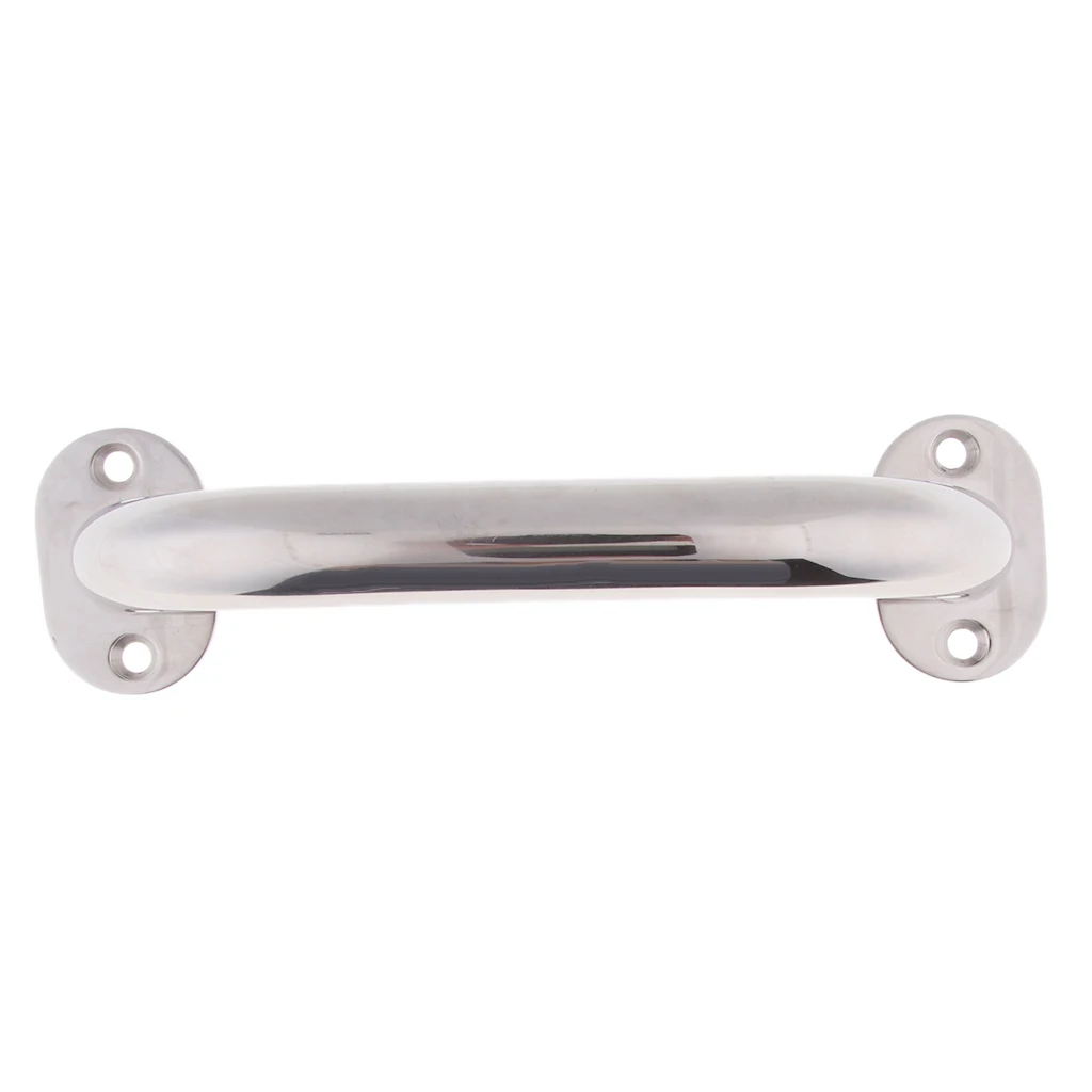 

Stainless Steel Transom Handrail 9.4" Grab Polished For Boat Marine Yacht RV