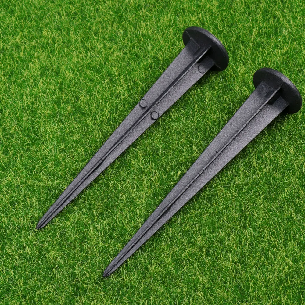 Solar Lawn Lights Stakes Ground Lights Spikes Light Solar Lawn Lamp Garden Spike Landscapereplacement Lamps Outdoor Torch Led Plug Alloymini