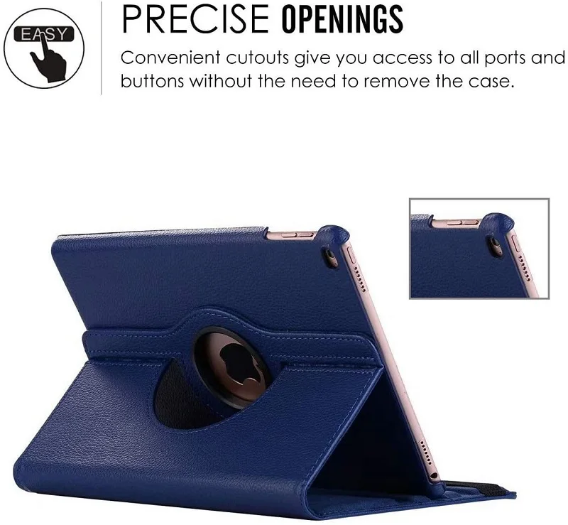 Negócios Flip Case para iPad, Suporte Stand