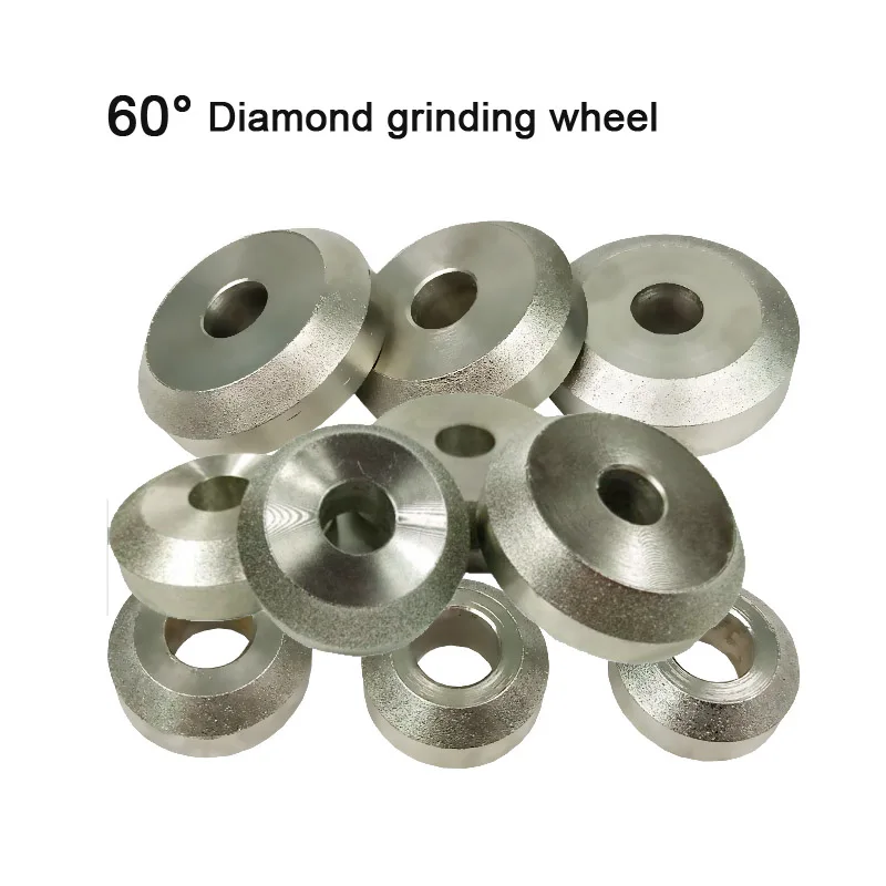 60 Degree Valve Diamond Grinding Wheels For Motorcycle Car Engine Valve Seat Repair Handheld