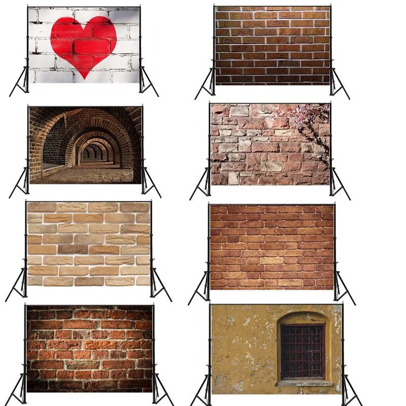 

225*150cm Non-woven Background 14colors Photography Backdrop Cloth Building Wall Background Photo Studio for Camera Photo