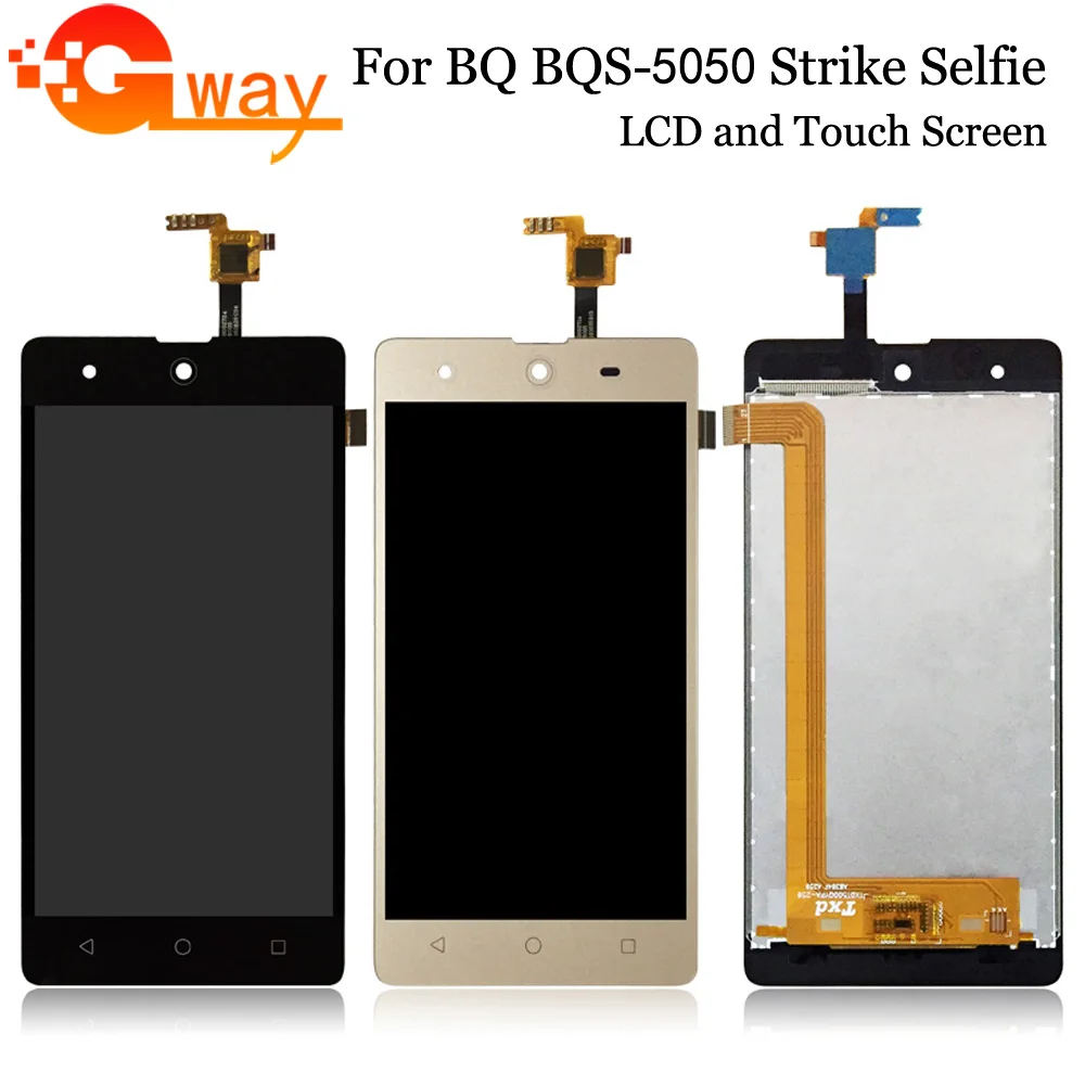FSTGWAY ЖК-дисплей для селфи BQ BQS5050 BQS 5050 Strike кодирующий преобразователь сенсорного