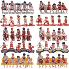 

5pcs/set SLAM DUNK Figure Sakuragi Hanamichi Rukawa Kaede Akagi PVC Action Figures Takenori Mitsui Hisashi Anime Model Toys