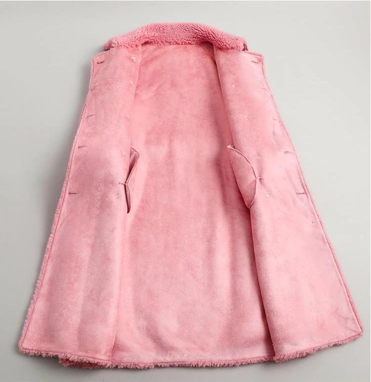 Goede 2019 lange Wollen Winterjas Vrouwen dikke Double Breasted jas Plus size herfst en winter nieuwe aankomst 8 kleuren