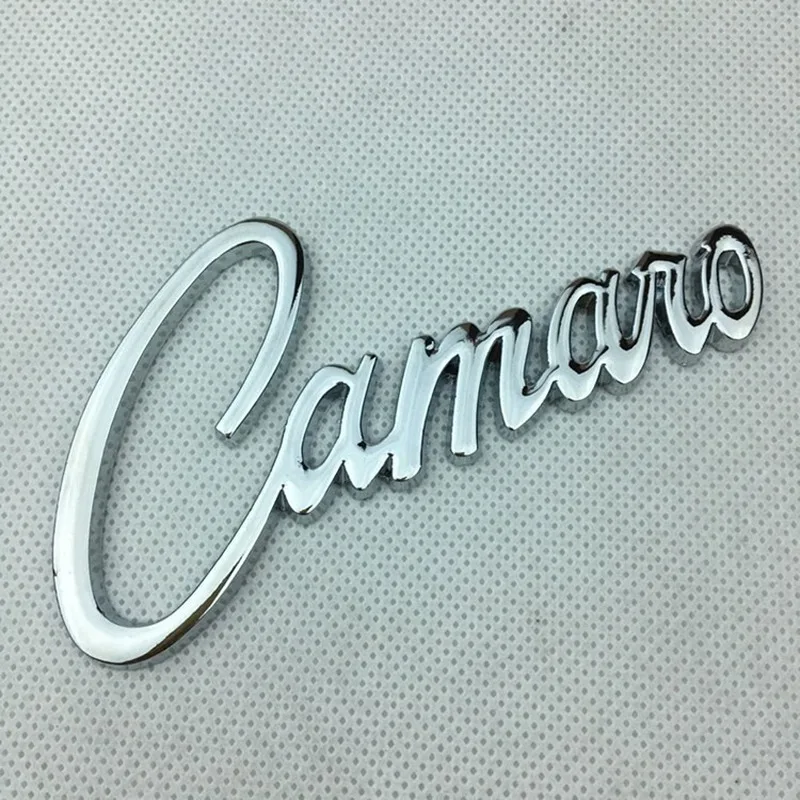 Металлическая 3d надпись Camaro Автомобильный кузов Задняя эмблема табличка с