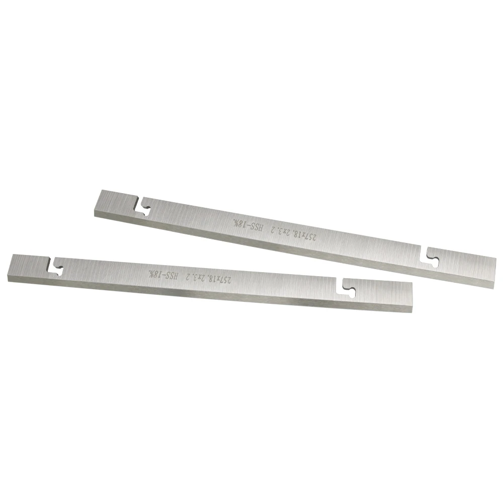 Planer Blades 1 Pair 257mm HSS Woodworking Tools For Fox F22-561 MacAllister COD1500PT Axminster CC10T