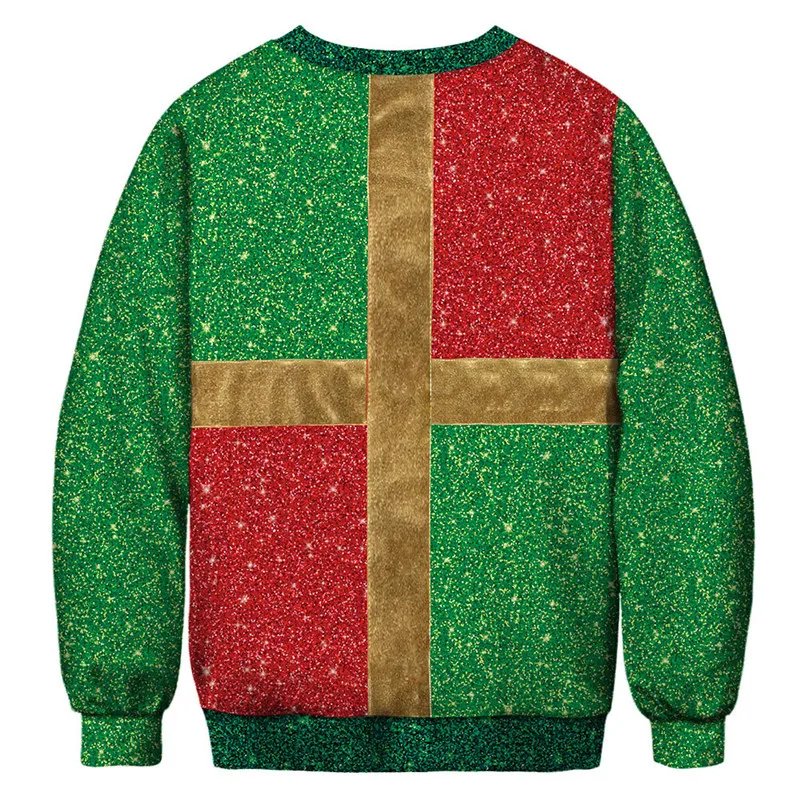 Забавный Уродливый Рождественский свитер унисекс для мужчин и женщин каникулы Рик и Морти пуловер Свитера Джемперы Топы осенне-зимняя одежда