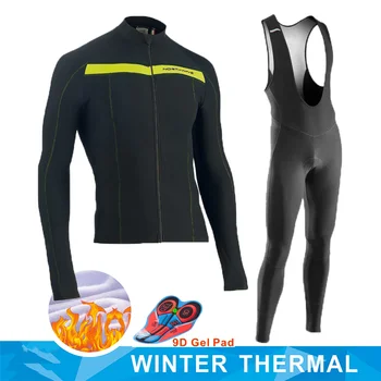 

2020 new Pro Team men's winter cashmere warm polar riding ciclismo jersey suit jacket clothing Jersey