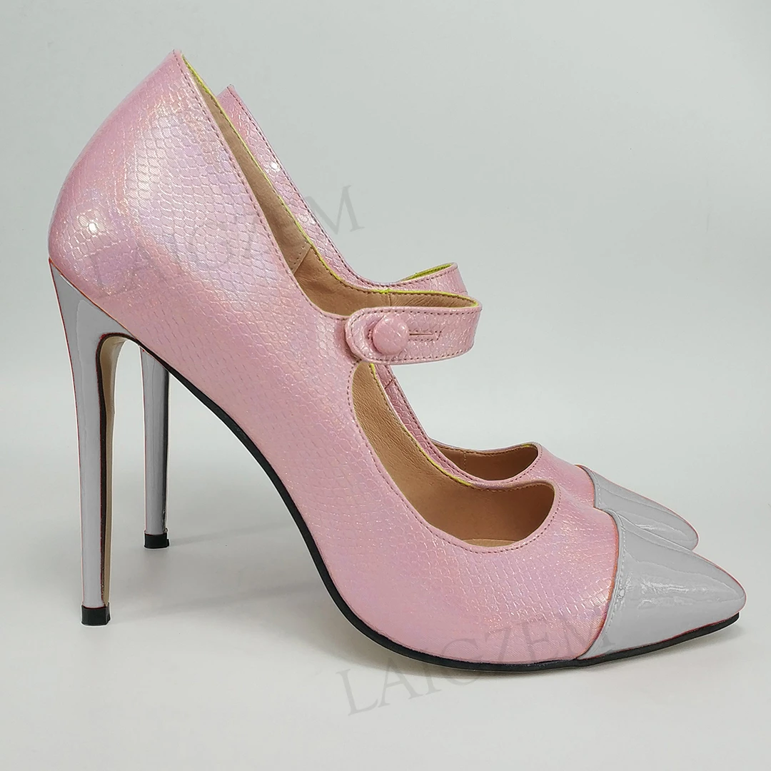 pointed toe mary jane heels