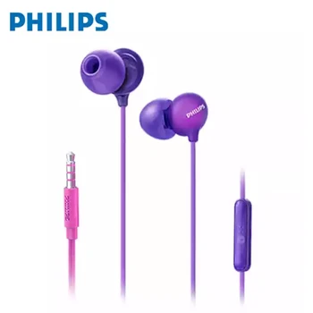 

Original Philips SHE2405 Wired In-Ear Earphone 3.5mm With Microphone Super Bass for Xiaomi Huawei Official Certification