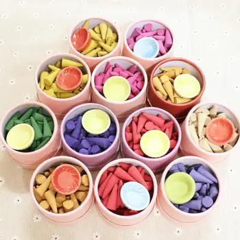 

40pcs Bullet Head Backflow Incense Regulating Emotion Use In The Home Office Teahouse