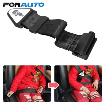 

FORAUTO Children Kid Car Safety Belt Universal Adjuster Seat Belt Correction Tape Car Baby Safety Seat Strap Belt Buckle 30X6 cm