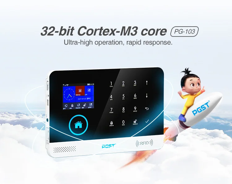 Contra Roubo, 433MHz, WiFi, GSM, Sem Fio, Tuya Smart, House App Control