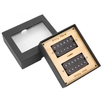 

Electric Guitar Humbucker Pickup Electric Guitar Wood Grain Cupronickel Base Double Coil Pickup