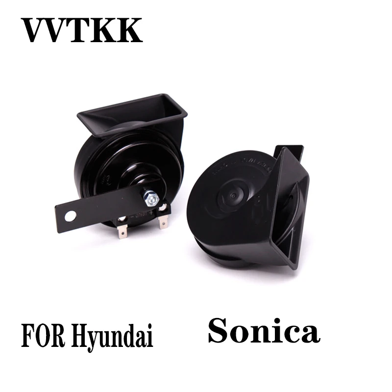 

VVTKK for Hyundai Sonica Horn In Multi-tone & Claxon Horns Loud Car Klaxon Horn 12V Car Styling for Loudnes 110db Waterproof 3C