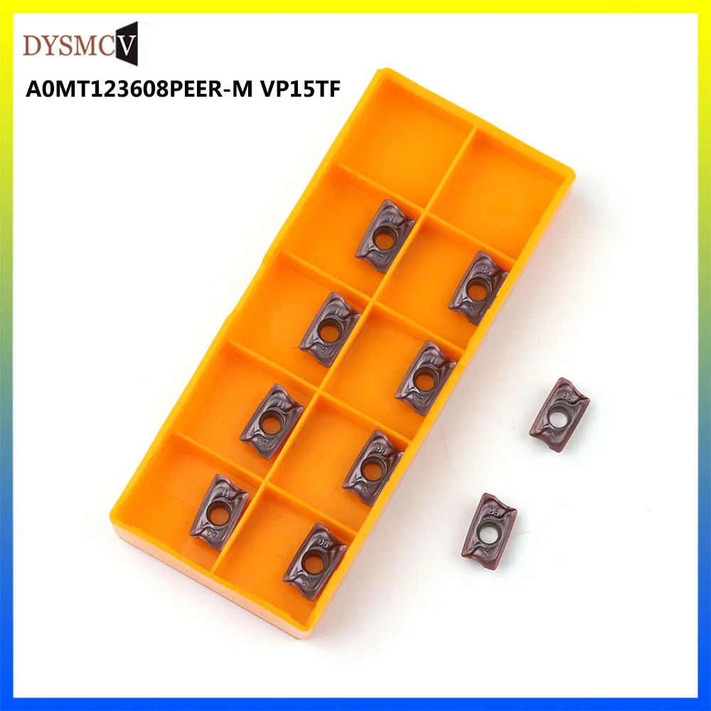

carbide insert AOMT123608 PEER M VP15TF high quality CNC mechanical milling cutter carbide cutter lathe tool