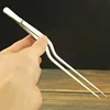 Kitchen tongs kitchen utensils BBQ Tweezer Food Clip kitchen Chief Tongs Stainless Steel Portable for Picnic Barbecue Cooking 2